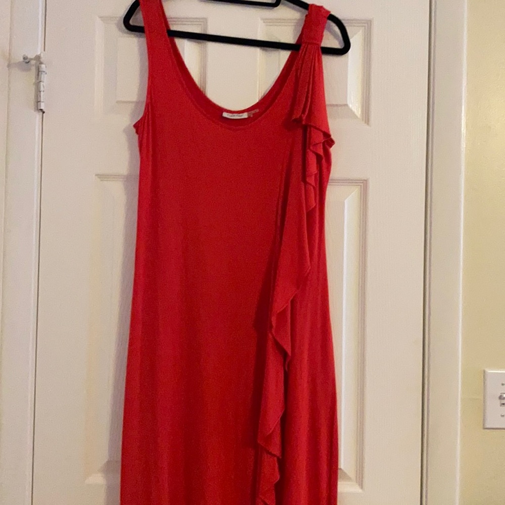 Red Calvin Klein Dress